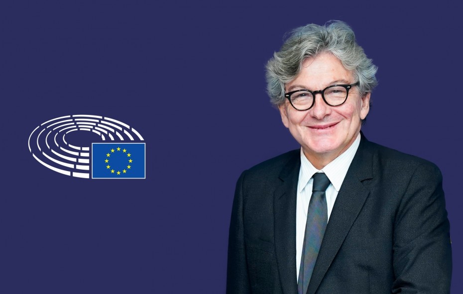 Στην Ελλάδα αύριο ο Επίτροπος Εσωτερικής Αγοράς της ΕΕ Τιερί Μπρετόν
