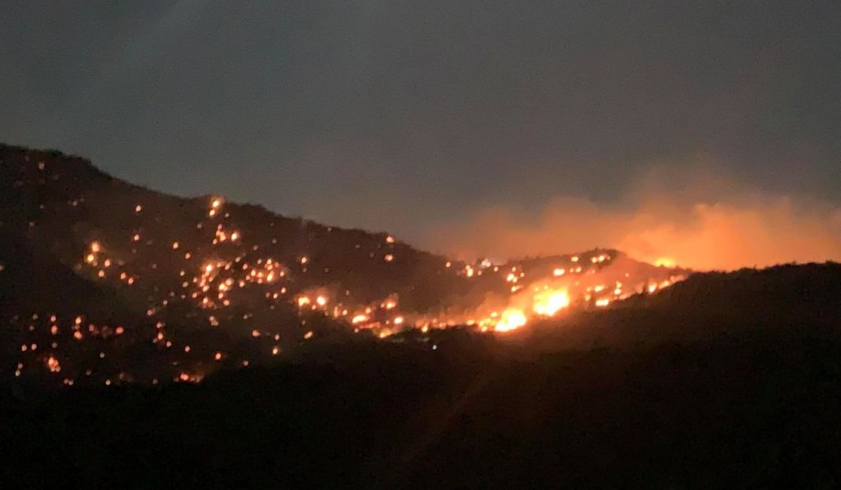 Λασίθι: Σε ύφεση η πυρκαγιά που έθεσε σε γενική επιφυλακή τις πυροσβεστικές δυνάμεις της Κρήτης