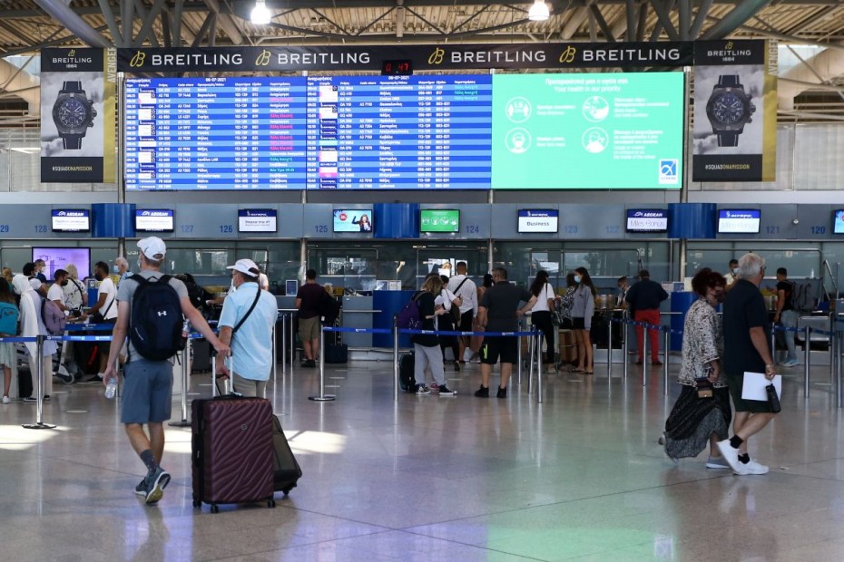 Αυξημένη η κίνηση στα ελληνικά αεροδρόμια τον Ιούνιο