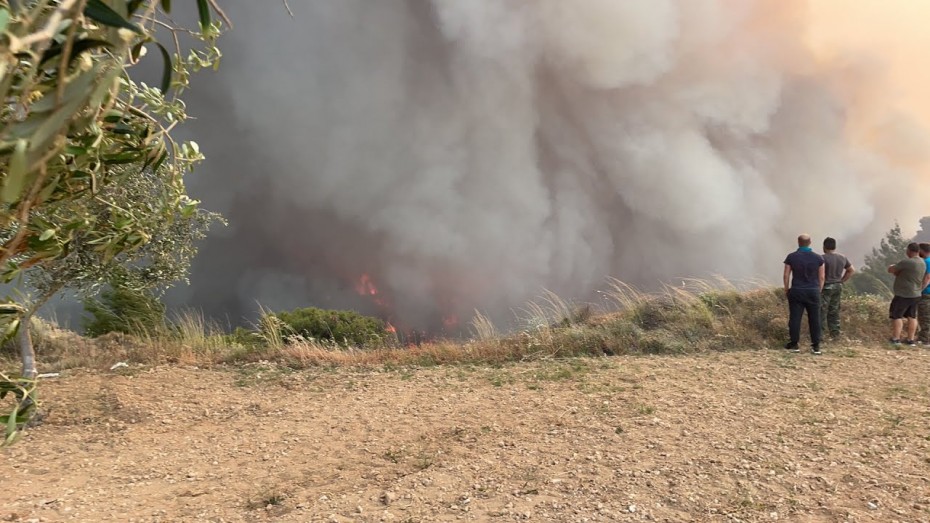 Ρόδος - Χανιά: SMS της Πολιτικής Προστασίας στους κατοίκους για υψηλό κίνδυνο εκδήλωσης πυρκαγιάς
