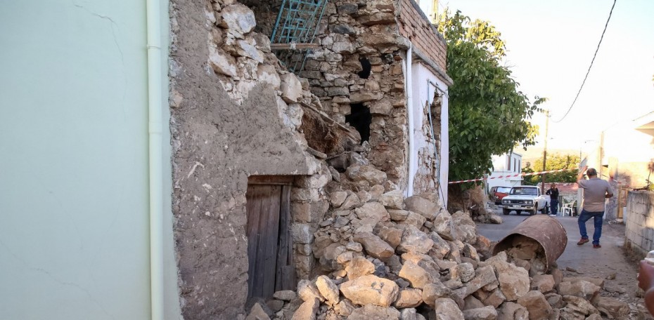 Κρήτη: Στη Βουλή η τροπολογία με τα πρώτα μέτρα στήριξης των σεισμόπληκτων