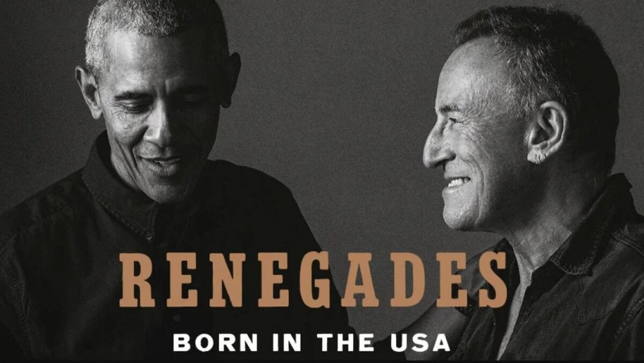 «Renegades: Born in the USA»: Τον Οκτώβριο το βιβλίο των Μπαρακ Ομπάμα και Μπρους Σπρίνγκστιν 