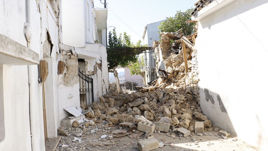 Κρατική ενίσχυση 30 εκατ. ανακοινώνει ο Μητσοτάκης από τη σεισμόπληκτη Κρήτη