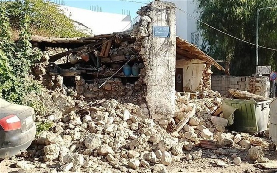 Ηράκλειο: Περισσότερα από 3.500 τα μη κατοικήσιμα σπίτια μετά το σεισμό