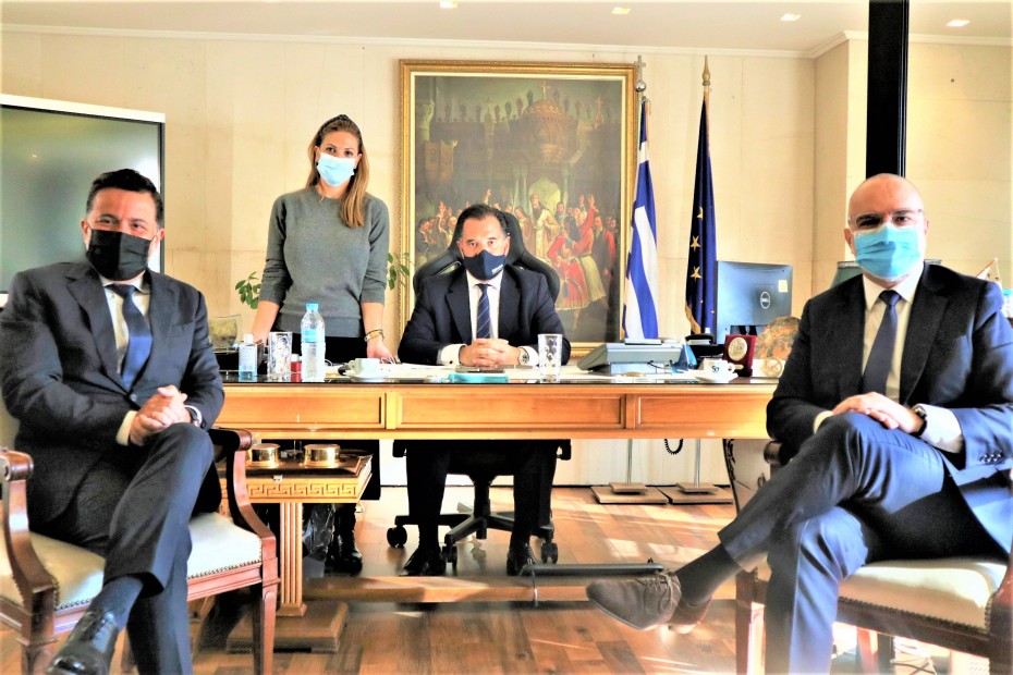 Τις επενδυτικές ευκαιρίες στην Ελλάδα συζήτησαν ο Αδ. Γεωργιάδης με εκπροσώπους της Louis Vuitton