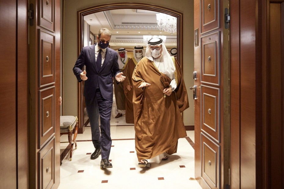 Επενδύσεις και τουρισμός στη συνάντηση Μητσοτάκη-Πρίγκιπα Σαουδικής Αραβίας