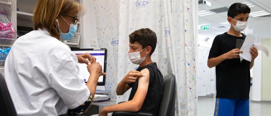 Ισραήλ-Covid-19: Την Τρίτη ξεκινά ο εμβολιασμός των παιδιών 5-11 ετών