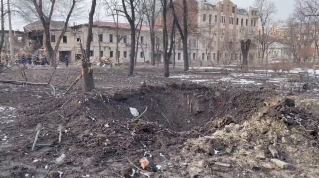 Ρωσική επίθεση σε ψυχιατρείο του Χάρκοβο