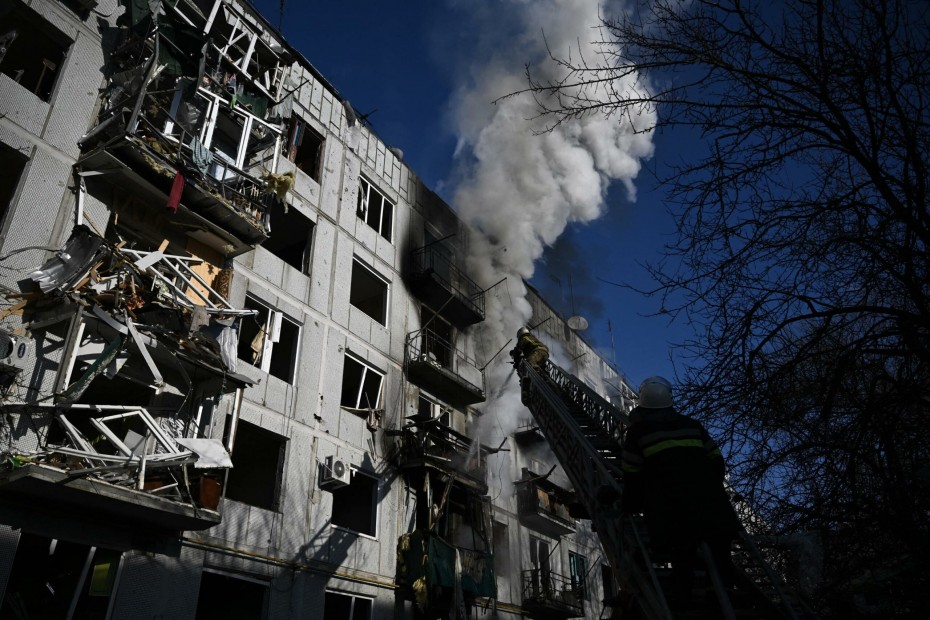 Πόλεμος στην Ουκρανία: Ισχυρές εκρήξεις στο κέντρο του Κιέβου