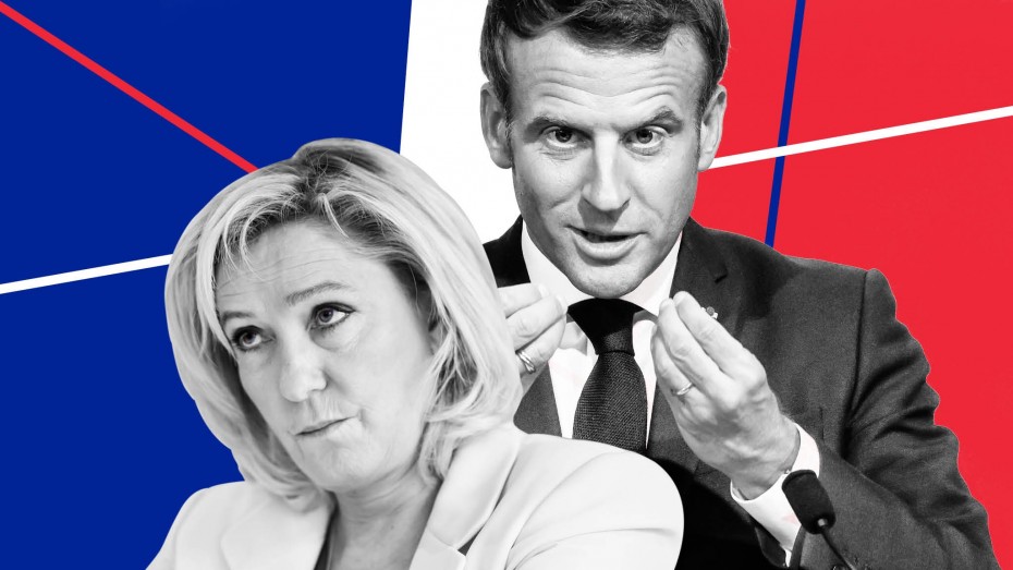 Γαλλία - Εκλογές: Νικητής με το 57% των ψήφων, ο Μακρόν, σύμφωνα με δημοσκόπηση