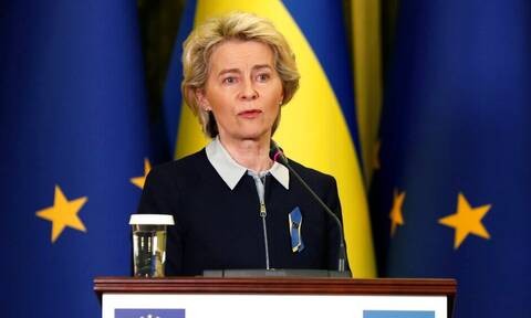 Φον ντερ Λάιεν: Τον Ιούνιο η γνωμοδότηση στο ερωτηματολόγιο της Ουκρανίας για ένταξη στην Ε.Ε.