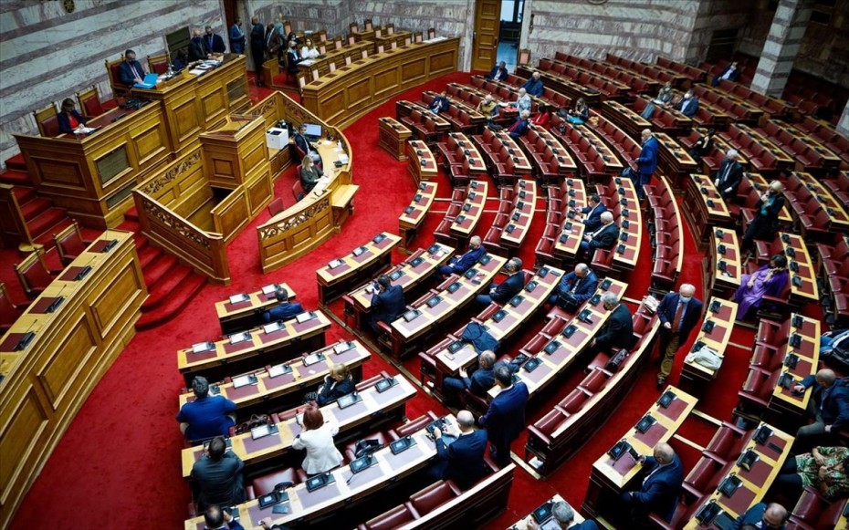 Βουλή: Ν/σ για παρατάσεις μέτρων που αφορούν την αντιμετώπιση της πανδημίας