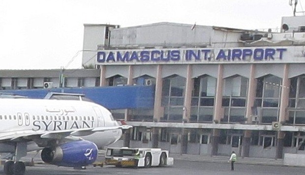 Αναστολή πτήσεων από και προς το αεροδρόμιο της Δαμασκού μετά μια ισραηλινή επιδρομή
