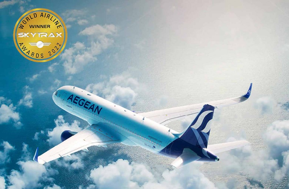 «Καλύτερη Περιφερειακή Αεροπορική Εταιρεία στην Ευρώπη για ακόμη μια φορά η AEGEAN