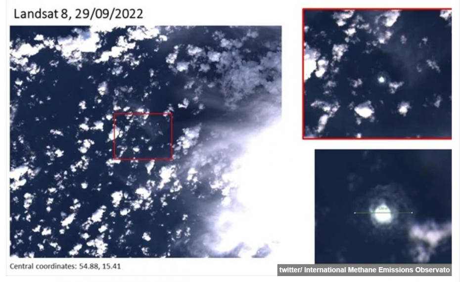 Διαρροή Nord Stream: Δορυφορικές εικόνες αποκαλύπτουν το μέγεθος της καταστροφής