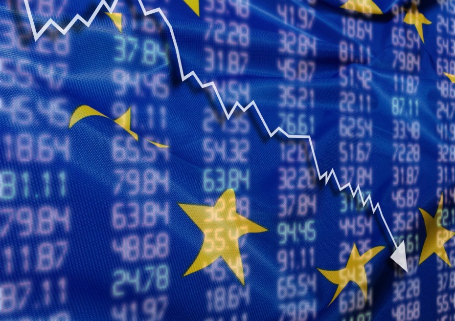 Πτώση στα ευρωπαϊκά χρηματιστήρια εν μέσω ανησυχιών για επιβράδυνση της οικονομίας