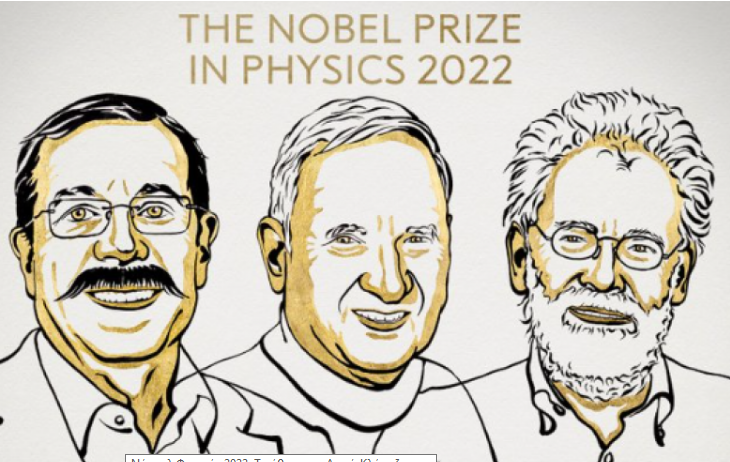 Το Νόμπελ Φυσικής για το 2022 ανήκει στους Ασπέ, Κλάουζερ και Τσάιλινγκερ