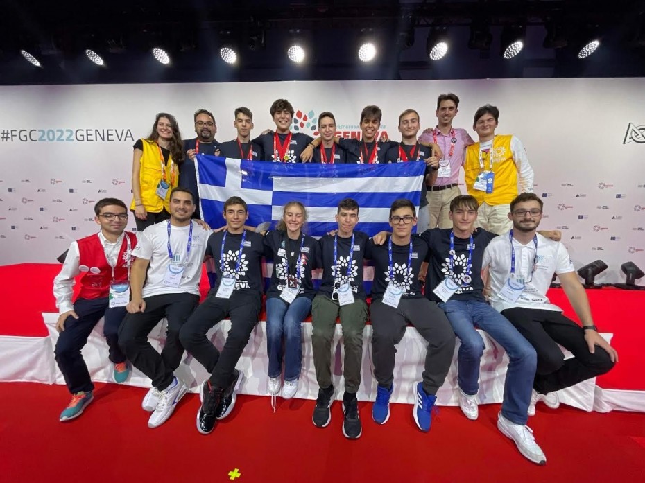 Xάλκινο μετάλλιο για την Εθνική Ομάδα Ρομποτικής σε ολυμπιάδα για το Διοξείδιο του Άνθρακα