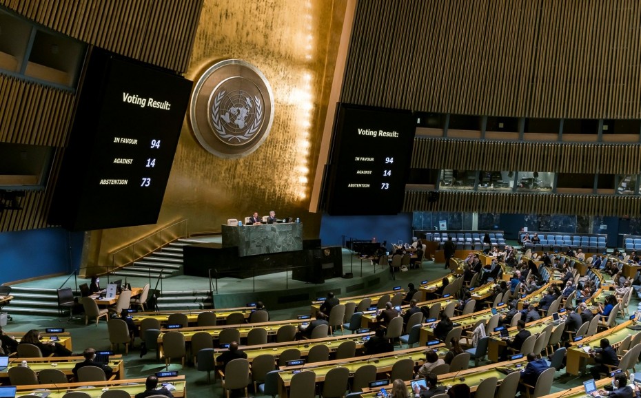 ΟΗΕ: Ενέκρινε ψήφισμα για την καταβολή πολεμικών αποζημιώσεων στην Ουκρανία από τη Ρωσία