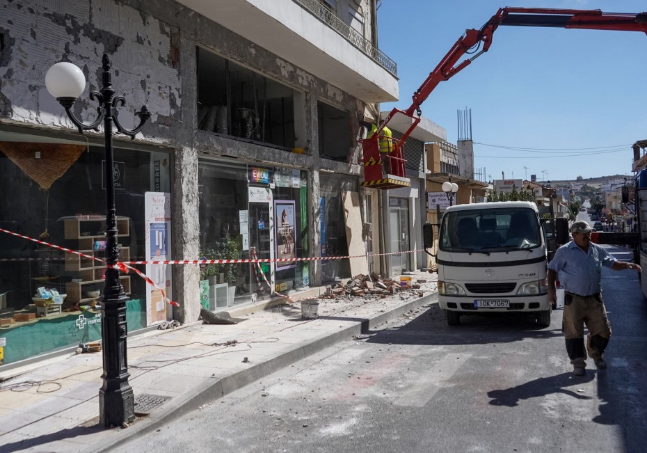 Ευρωπαϊκή βοήθεια 1,4 εκατ. ευρώ στην Ελλάδα για τον σεισμό στην Κρήτη