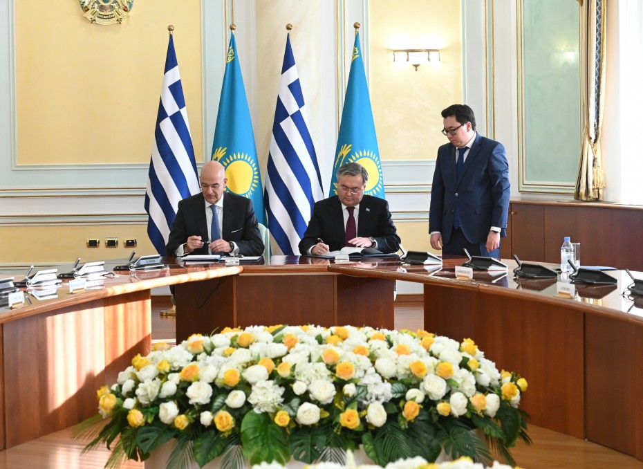 Δένδιας: «Αξιόπιστος ενεργειακός εταίρος το Καζακστάν»