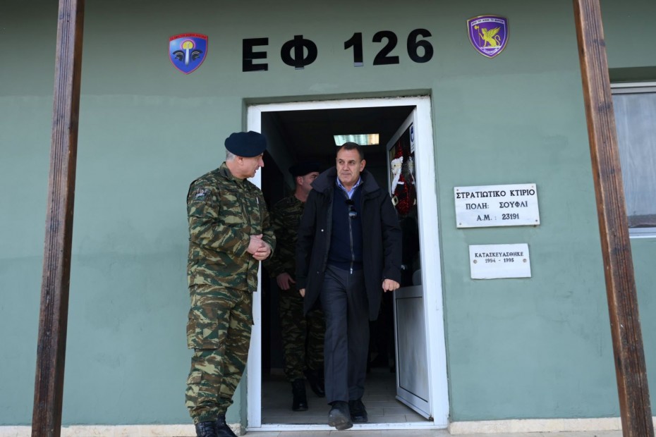 Φυλάκια στον ακριτικό Έβρο επισκέφθηκε ο Νίκος Παναγιωτόπουλος