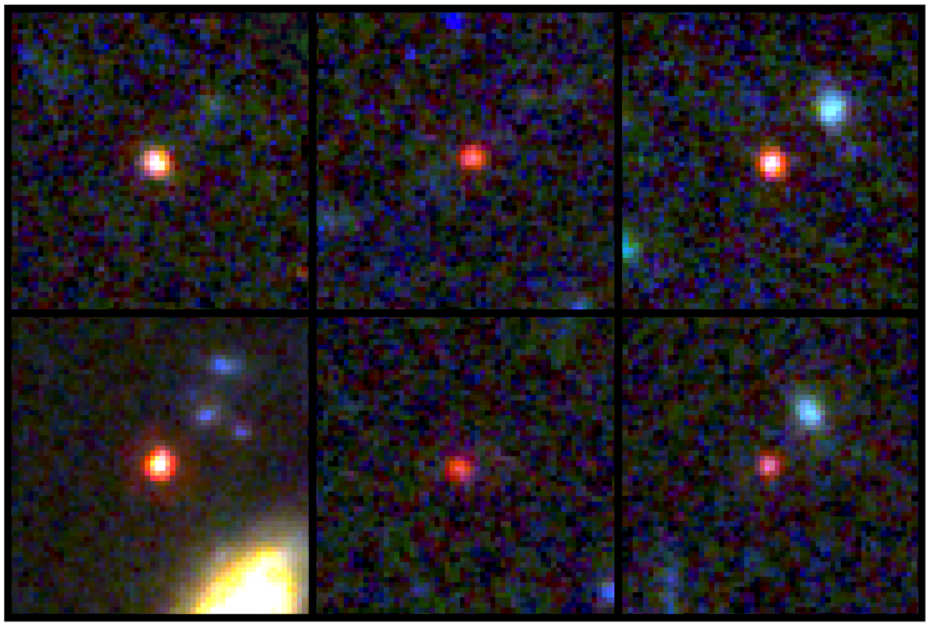 Το τηλεσκόπιο James Webb ανακάλυψε έξι τεράστιους πρώιμους γαλαξίες