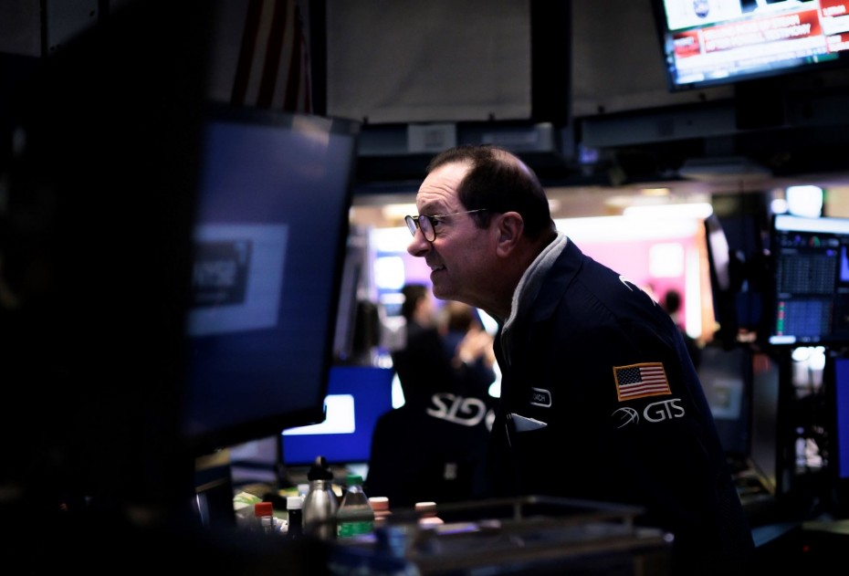 Νευρικότητα  στη Wall Street - Περιμένουν το «φρενάρισμα» της Fed οι επενδυτές