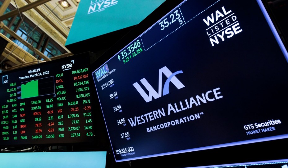 Βαθαίνει η τραπεζική κρίση στις ΗΠΑ - Σε αναζήτηση αγοραστή και η Western Alliance